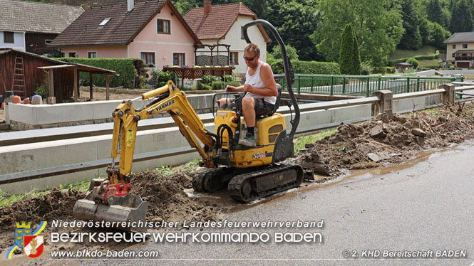 20210721 KHD Einsatz nach Unwetter in Aggsbach Dorf Bezirk Melk Foto: Stefan Schneider S5 2. KHD Bereitschaft BADEN