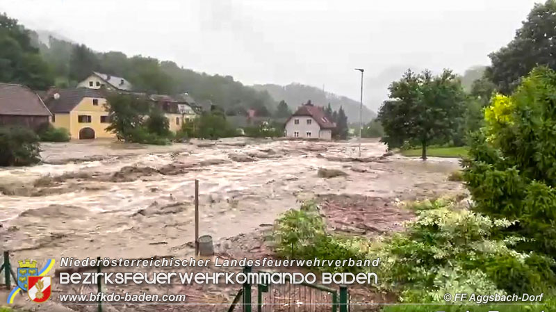20210718 Unwetter sorgt fr Katastrophenalarm in Aggsbach Dorf Bezirk Melk