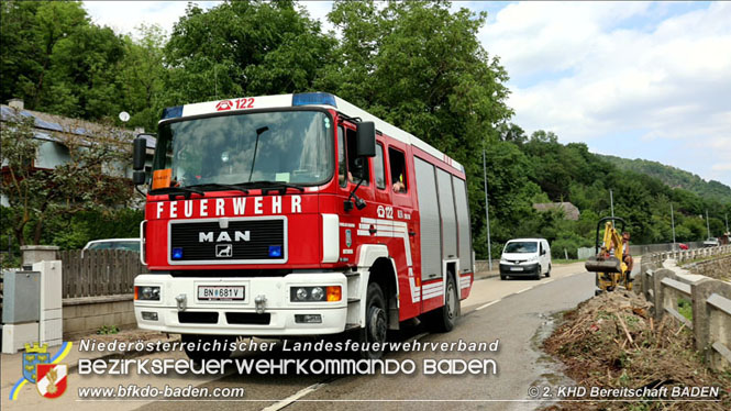 20210721 KHD Einsatz nach Unwetter in Aggsbach Dorf Bezirk Melk Foto: Stefan Schneider S5 2. KHD Bereitschaft BADEN