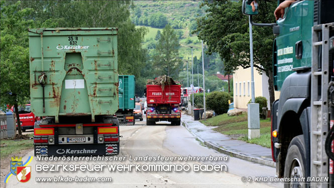 20210721 KHD Einsatz nach Unwetter in Aggsbach Dorf Bezirk Melk Foto: Stefan Schneider S5 2. KHD Bereitschaft BADEN