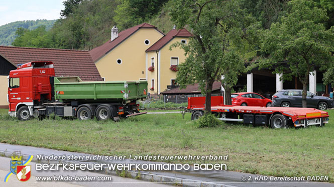 20210721 KHD Einsatz nach Unwetter in Aggsbach Dorf Bezirk Melk Foto: Stefan Schneider S5 2. KHD Bereitschaft BADEN