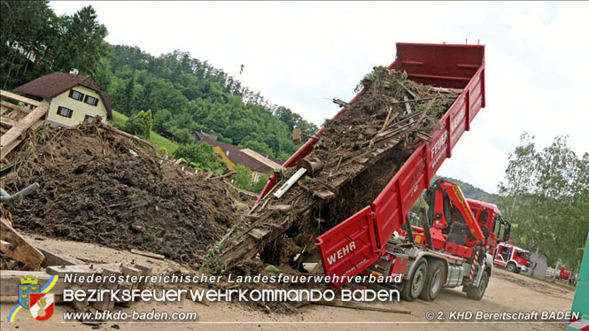 20210721 KHD Einsatz nach Unwetter in Aggsbach Dorf Bezirk Melk Foto: Stefan Schneider S5 2. KHD Bereitschaft BADEN
