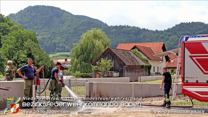 20210721 KHD Einsatz nach Unwetter in Aggsbach Dorf Bezirk Melk Foto: Stefan Schneider S5 2. KHD Bereitschaft BADEN