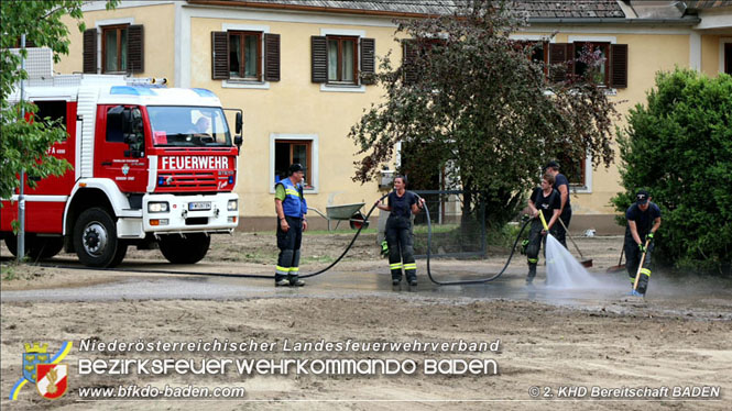 20210721 KHD Einsatz nach Unwetter in Aggsbach Dorf Bezirk Melk Foto: Stefan Schneider S5 2. KHD Bereitschaft BADEN