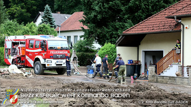 20210721 KHD Einsatz nach Unwetter in Aggsbach Dorf Bezirk Melk Foto: Stefan Schneider S5 2. KHD Bereitschaft BADEN