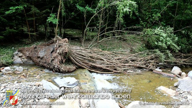 20210721 KHD Einsatz nach Unwetter in Aggsbach Dorf Bezirk Melk Foto: Stefan Schneider S5 2. KHD Bereitschaft BADEN