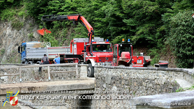 20210721 KHD Einsatz nach Unwetter in Aggsbach Dorf Bezirk Melk Foto: Stefan Schneider S5 2. KHD Bereitschaft BADEN