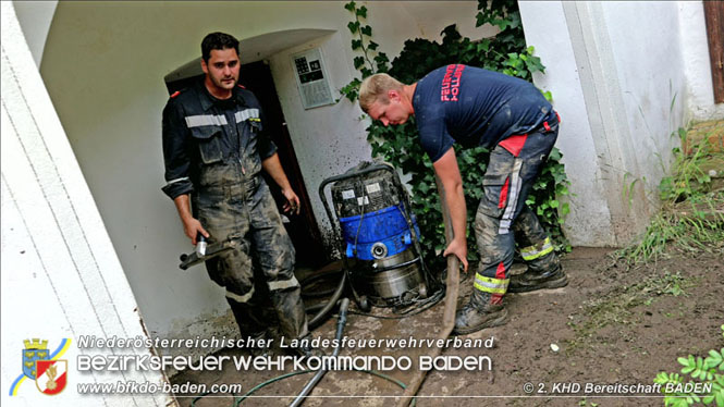 20210721 KHD Einsatz nach Unwetter in Aggsbach Dorf Bezirk Melk Foto: Stefan Schneider S5 2. KHD Bereitschaft BADEN