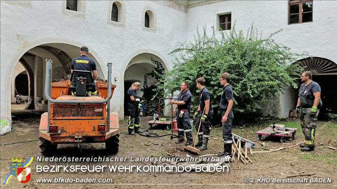 20210721 KHD Einsatz nach Unwetter in Aggsbach Dorf Bezirk Melk Foto: Stefan Schneider S5 2. KHD Bereitschaft BADEN