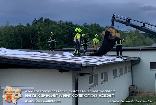 20210728 Sturm und Starkregen sorgte auch fr Unwettereinstze  Foto: Freiwillige Feuerwehr Leobersdorf