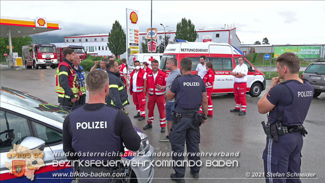 20210801 Gro�einsatz bei Suche nach einem verunfallten Fahrzeuglenker  Foto: � Stefan Schneider