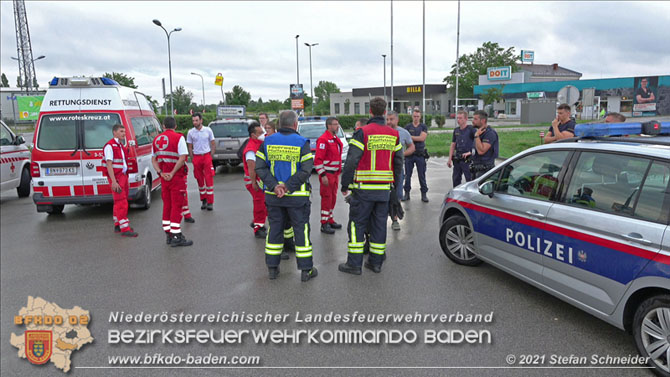 20210801 Gro�einsatz bei Suche nach einem verunfallten Fahrzeuglenker  Foto: � Stefan Schneider