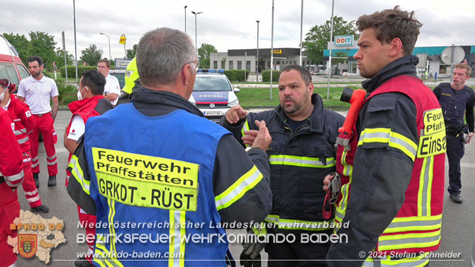 20210801 Gro�einsatz bei Suche nach einem verunfallten Fahrzeuglenker  Foto: � Stefan Schneider