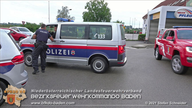 20210801 Gro�einsatz bei Suche nach einem verunfallten Fahrzeuglenker  Foto: � Stefan Schneider