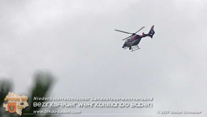 20210801 Gro�einsatz bei Suche nach einem verunfallten Fahrzeuglenker  Foto: � Stefan Schneider
