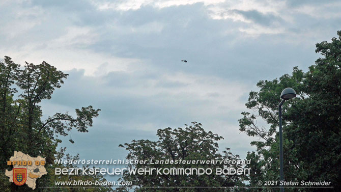 20210801 Gro�einsatz bei Suche nach einem verunfallten Fahrzeuglenker  Foto: � Stefan Schneider