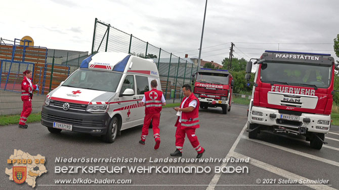 20210801 Gro�einsatz bei Suche nach einem verunfallten Fahrzeuglenker  Foto: � Stefan Schneider