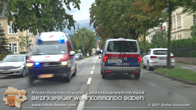 20210801 Gro�einsatz bei Suche nach einem verunfallten Fahrzeuglenker  Foto: � Stefan Schneider