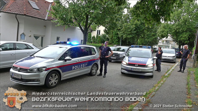 20210801 Gro�einsatz bei Suche nach einem verunfallten Fahrzeuglenker  Foto: � Stefan Schneider