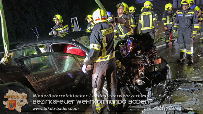 20210804 Geisterfahrerunfall auf der A2 bei Leobersdorf  Foto: © Stefan Schneider