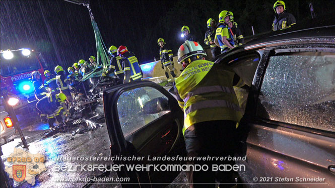 20210804 Geisterfahrerunfall auf der A2 bei Leobersdorf  Foto: © Stefan Schneider