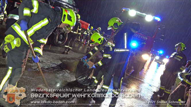 20210804 Geisterfahrerunfall auf der A2 bei Leobersdorf  Foto: © Stefan Schneider