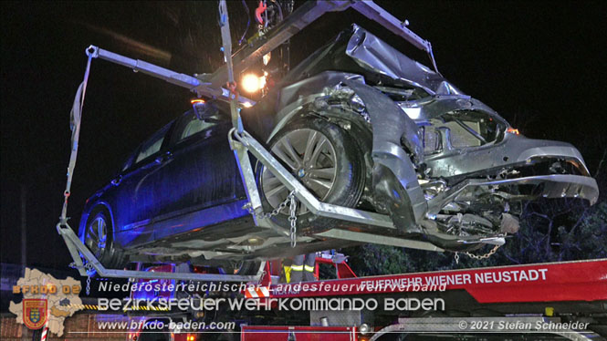 20210804 Geisterfahrerunfall auf der A2 bei Leobersdorf  Foto: © Stefan Schneider