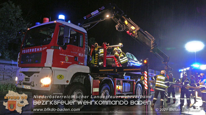 20210804 Geisterfahrerunfall auf der A2 bei Leobersdorf  Foto: © Stefan Schneider