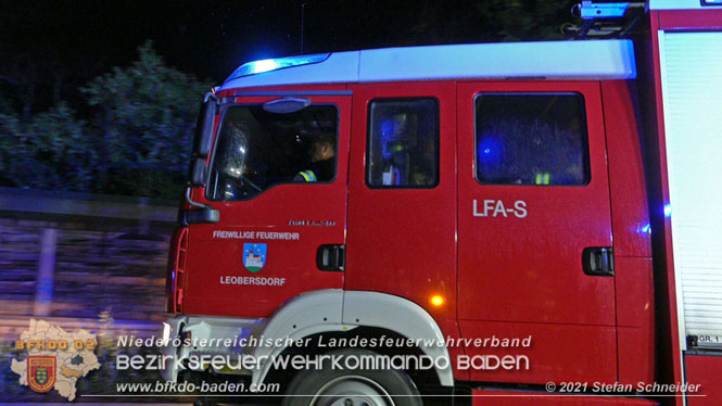 20210804 Geisterfahrerunfall auf der A2 bei Leobersdorf  Foto: © Stefan Schneider