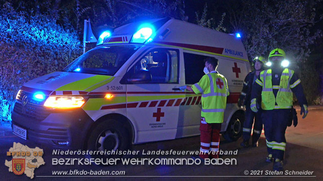 20210809 Verkehrsunfall bei der Ortseinfahrt Tribuswinkel  Foto:  Stefan Schneider