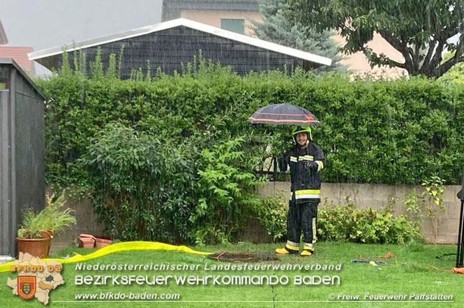 20210816 Gewitterzelle traf gleich zweimal die Ortschaft Pfaffsttten  Foto: Freiwillige Feuerwehr Pfaffsttten