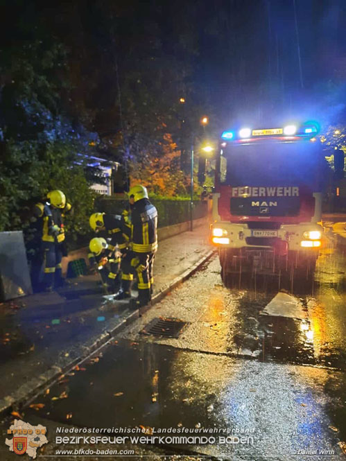 20210816 Gewitterzelle traf gleich zweimal die Ortschaft Bad Vöslau Foto: Daniel Wirth Freiwillige Feuerwehr Bad Vöslau 20210816 Gewitterzelle traf gleich zweimal die Ortschaft Bad Vöslau Foto: Daniel Wirth Freiwillige Feuerwehr Bad Vöslau