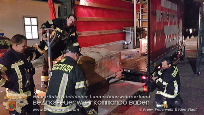 20210816 Gewitterzelle traf zweimal die Stadt Baden Foto: Freiwillige Feuerwehr Baden-Stadt