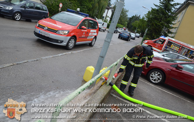 20210816 Gewitterzelle traf zweimal die Stadt Baden   Foto: Freiwillige Feuerwehr Baden-Stadt