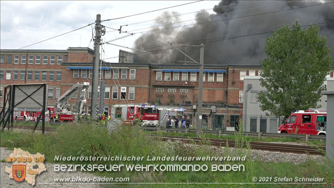 20210921 B4 Großbrand im Gewerbepark Traiskirchen 20210921 B4 Großbrand im Gewerbepark Traiskirchen
