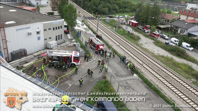 20210921 B4 Großbrand im Gewerbepark Traiskirchen 20210921 B4 Großbrand im Gewerbepark Traiskirchen