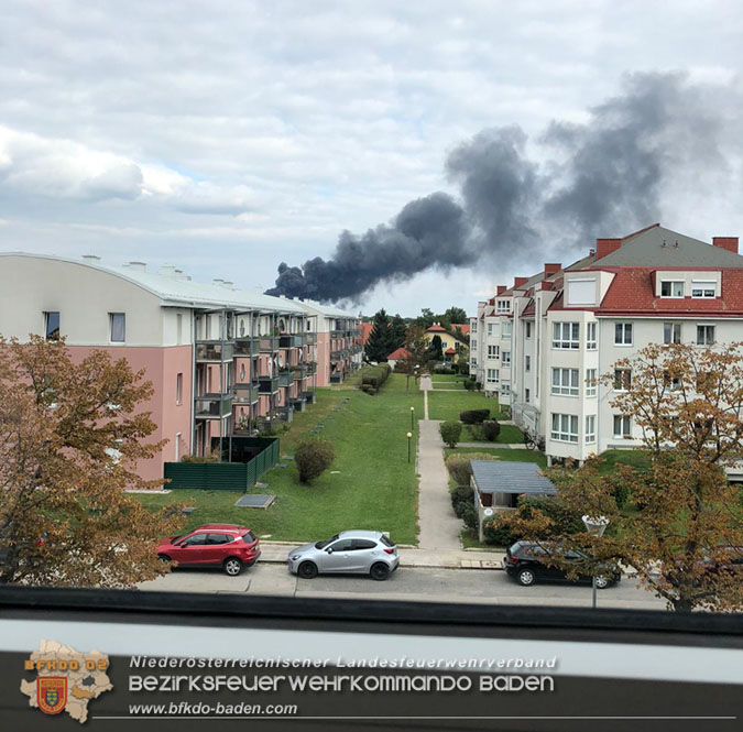 20210921 B4 Großbrand im Gewerbepark Traiskirchen 20210921 B4 Großbrand im Gewerbepark Traiskirchen