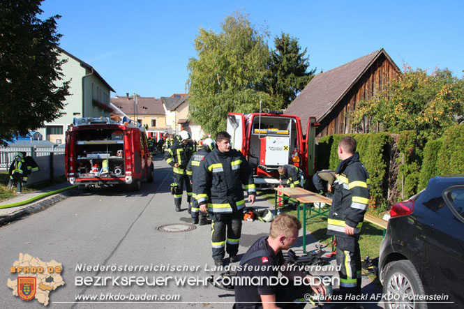 20211003 Wohnungsbrand in Grillenberg  Foto:  ASB Markus Hackl AFKDO Pottenstein