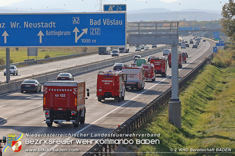 20211027 KHD Einsatz Waldbrand Hirschwang an der Rax Bezirk Neunkirchen  Foto: Stefan Schneider