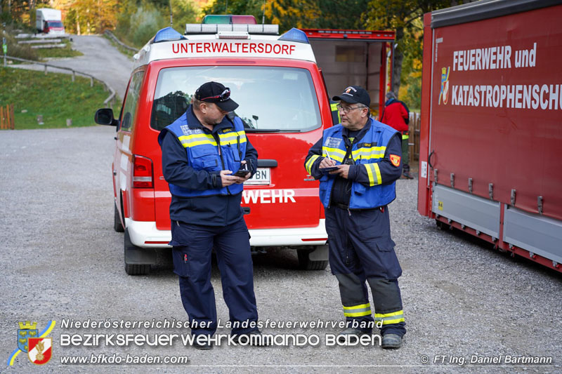 20211027 KHD Einsatz Waldbrand Hirschwang an der Rax Bezirk Neunkirchen  Foto: Ing. Daniel Bartmann