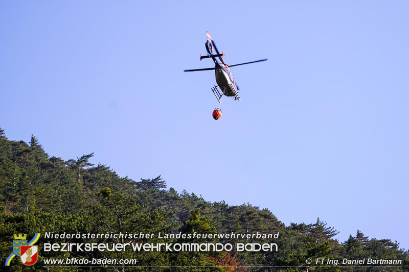 20211027 KHD Einsatz Waldbrand Hirschwang an der Rax Bezirk Neunkirchen  Foto: Ing. Daniel Bartmann