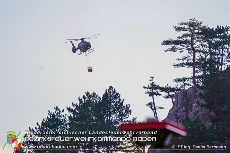 20211027 KHD Einsatz Waldbrand Hirschwang an der Rax Bezirk Neunkirchen  Foto: Ing. Daniel Bartmann