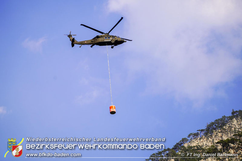 20211027 KHD Einsatz Waldbrand Hirschwang an der Rax Bezirk Neunkirchen  Foto: Ing. Daniel Bartmann