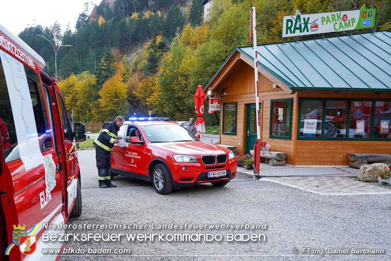 20211027 KHD Einsatz Waldbrand Hirschwang an der Rax Bezirk Neunkirchen  Foto: Ing. Daniel Bartmann