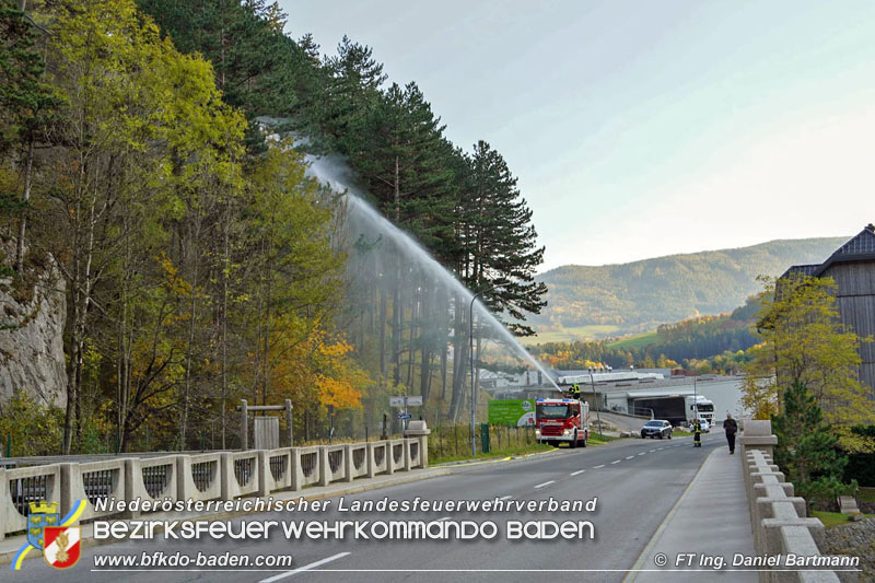 20211027 KHD Einsatz Waldbrand Hirschwang an der Rax Bezirk Neunkirchen  Foto: Ing. Daniel Bartmann