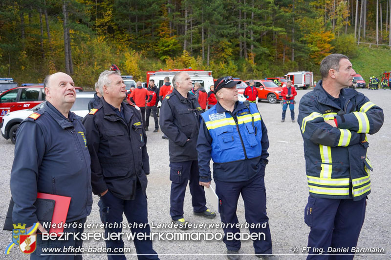 20211027 KHD Einsatz Waldbrand Hirschwang an der Rax Bezirk Neunkirchen  Foto: Ing. Daniel Bartmann