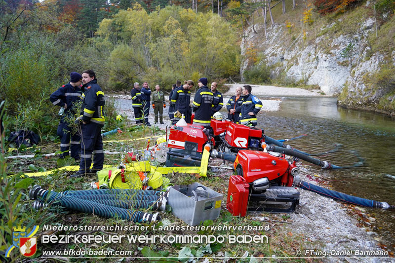 20211027 KHD Einsatz Waldbrand Hirschwang an der Rax Bezirk Neunkirchen  Foto: Ing. Daniel Bartmann