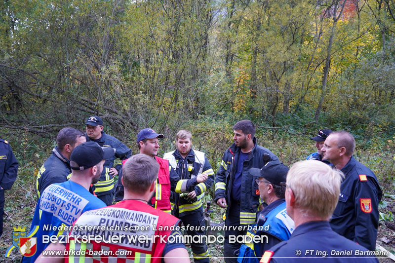 20211027 KHD Einsatz Waldbrand Hirschwang an der Rax Bezirk Neunkirchen  Foto: Ing. Daniel Bartmann