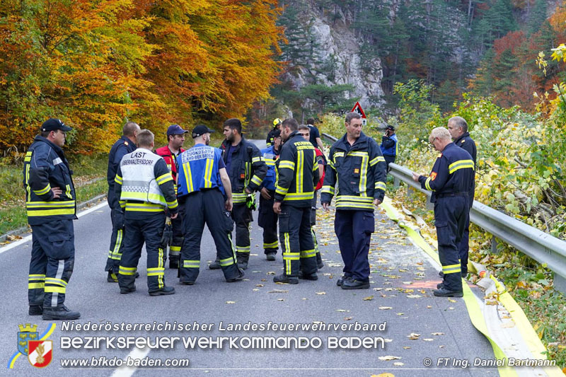 20211027 KHD Einsatz Waldbrand Hirschwang an der Rax Bezirk Neunkirchen  Foto: Ing. Daniel Bartmann