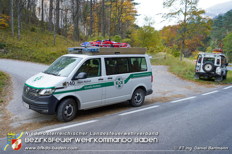 20211027 KHD Einsatz Waldbrand Hirschwang an der Rax Bezirk Neunkirchen  Foto: Ing. Daniel Bartmann